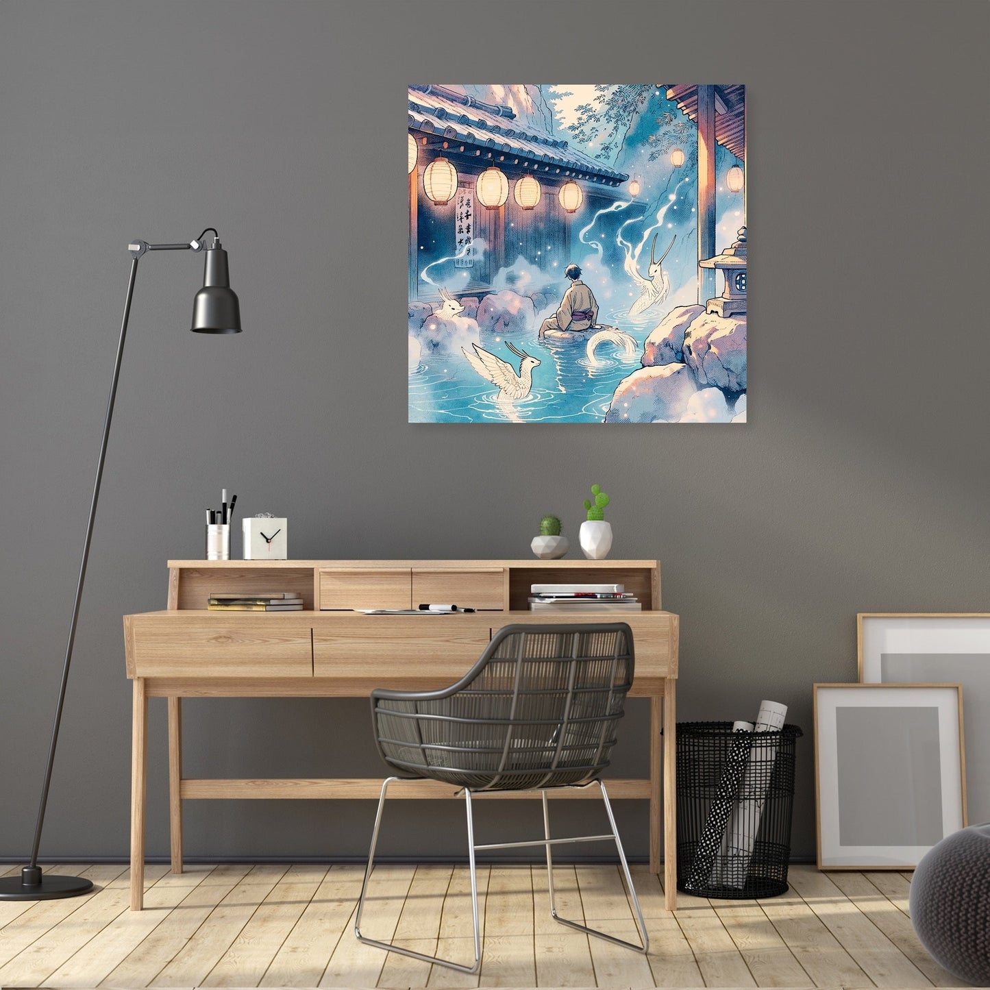 Mystic Onsen Whispers Canvas