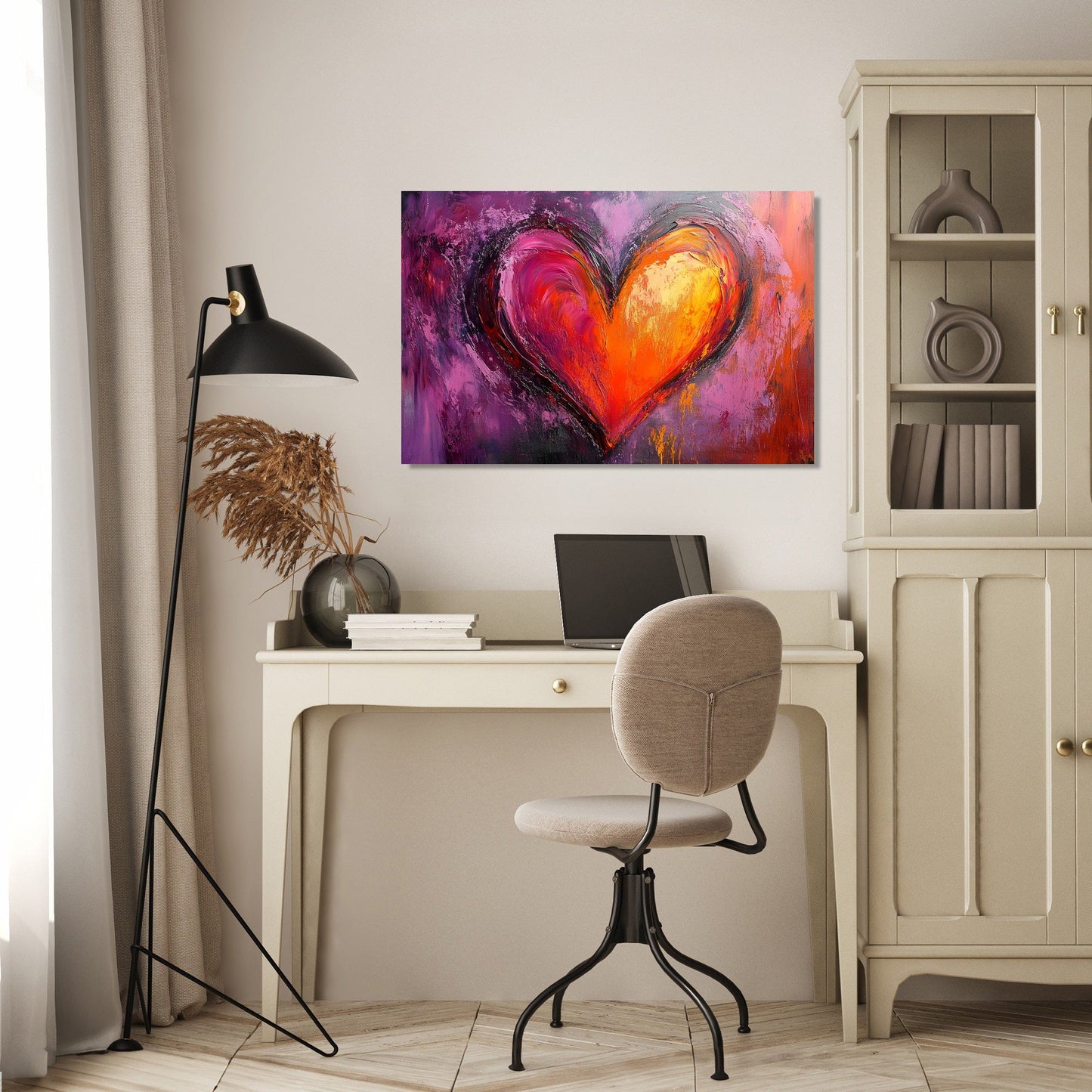 Passionate Heart Canvas
