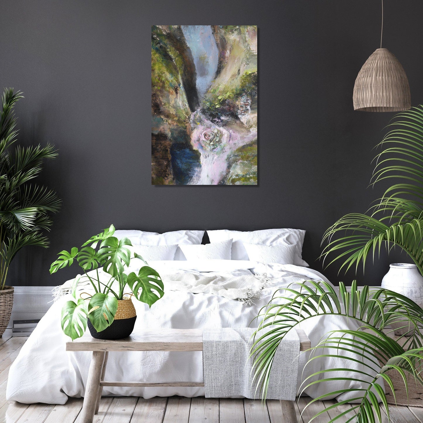 Rose Cascade Gorge Canvas