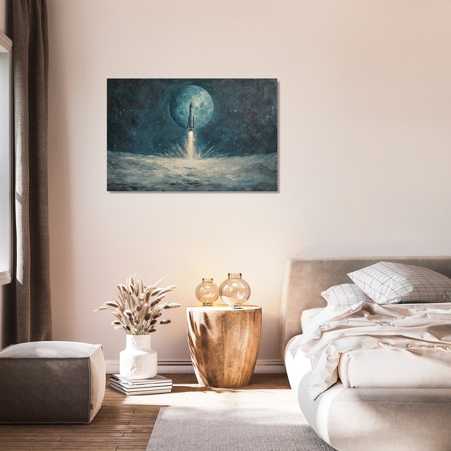 Lunar Descent Canvas