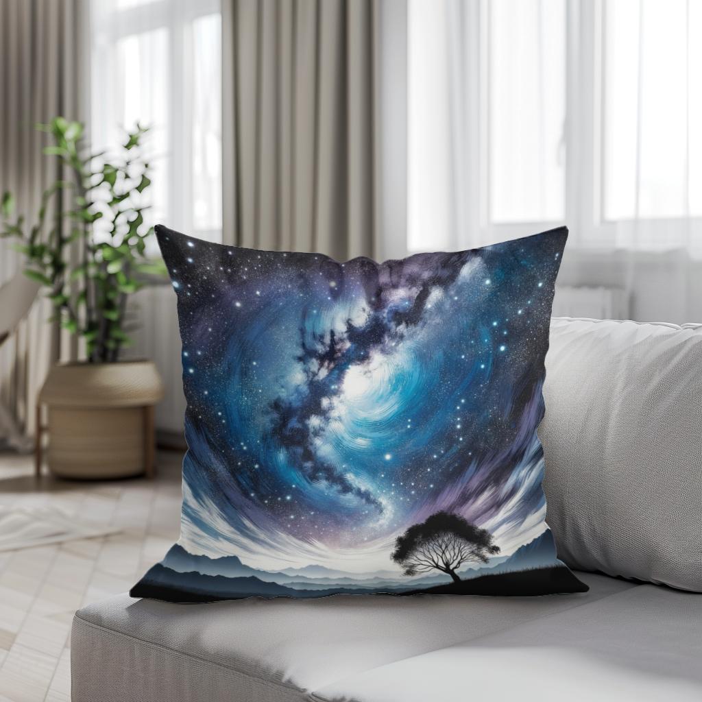 Starry Solitude Cotton Cushion