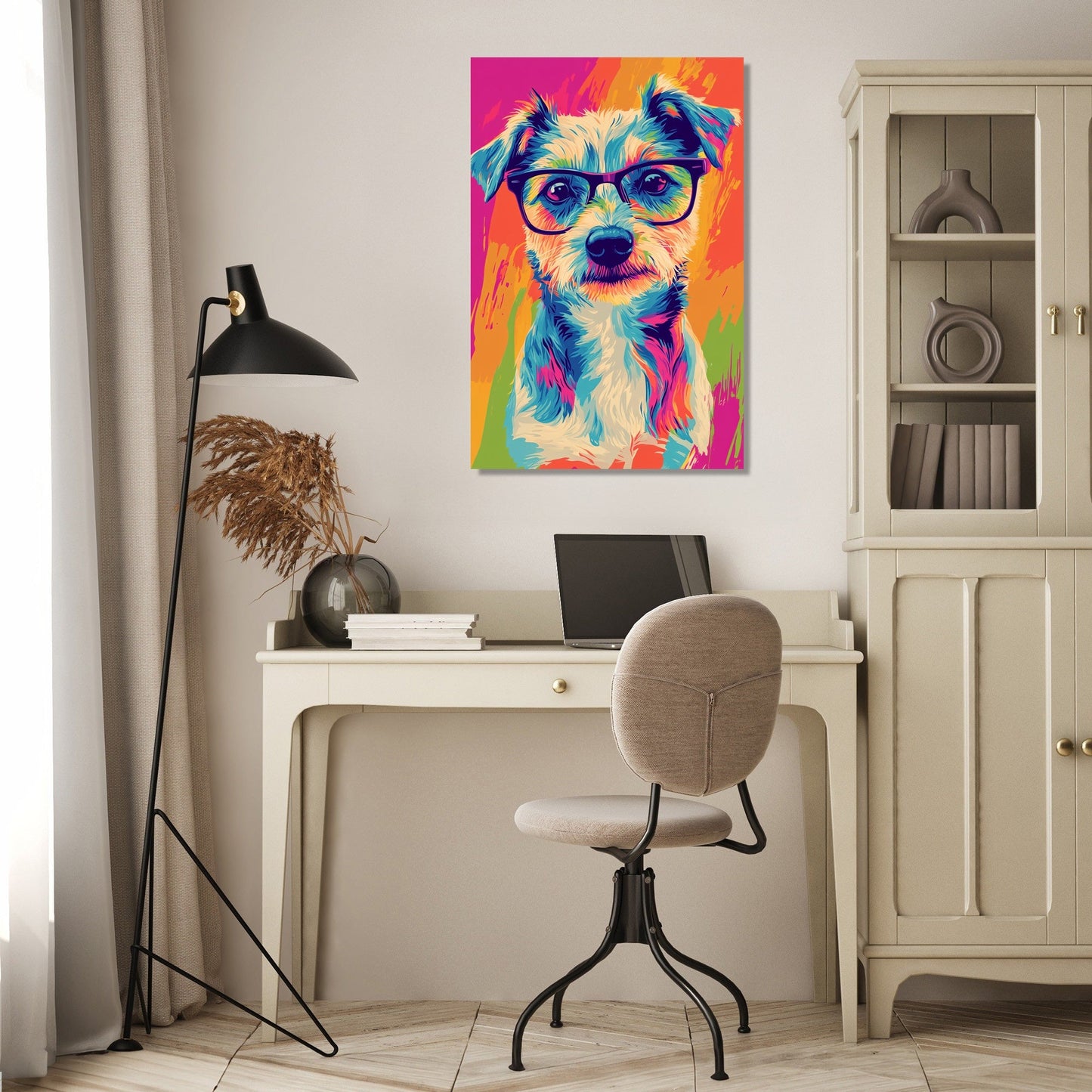 Dapper Dog Canvas