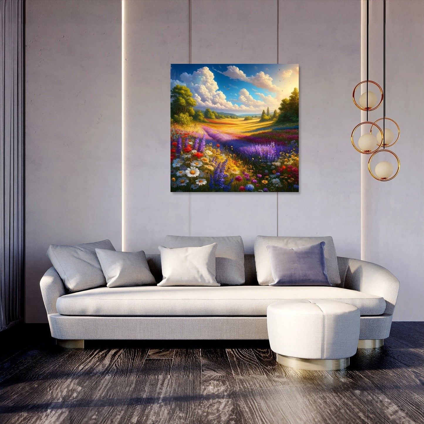 Meadow Whispers Summer Canvas