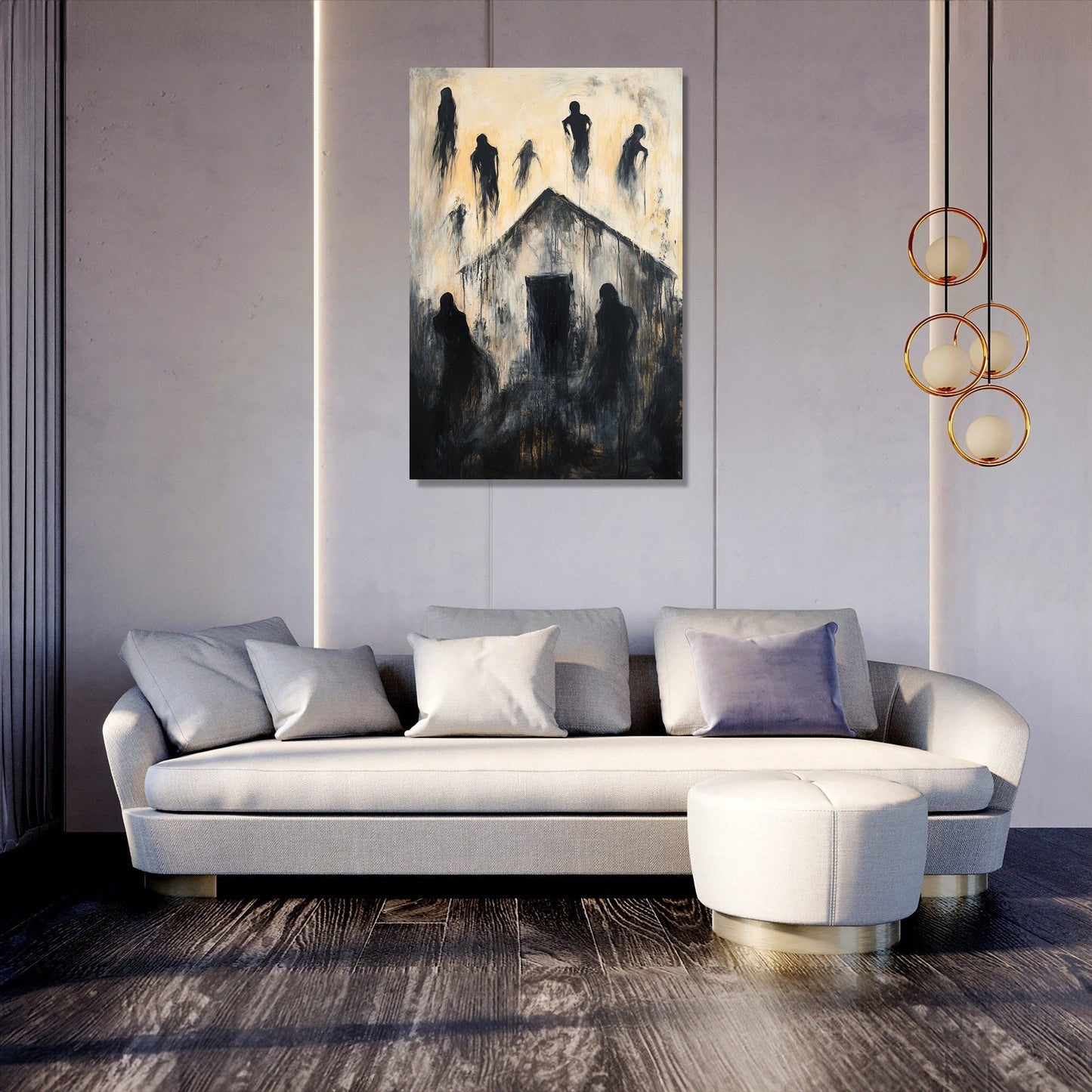 Ghostly Dance Canvas