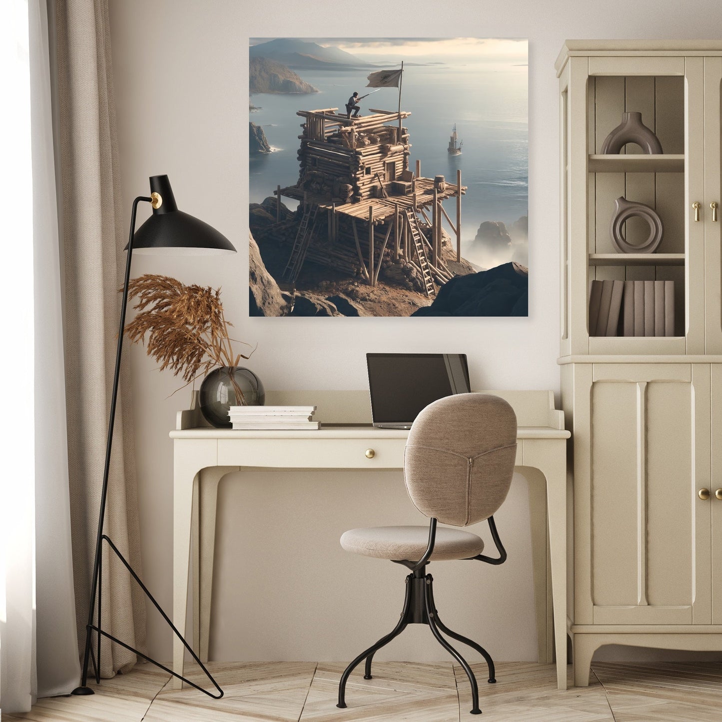 Fortress of Vigilance Canvas