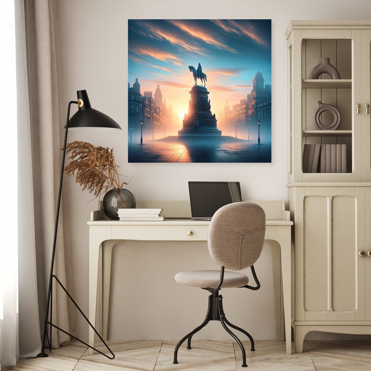 Dawn at Grey's in Newcastle Canvas