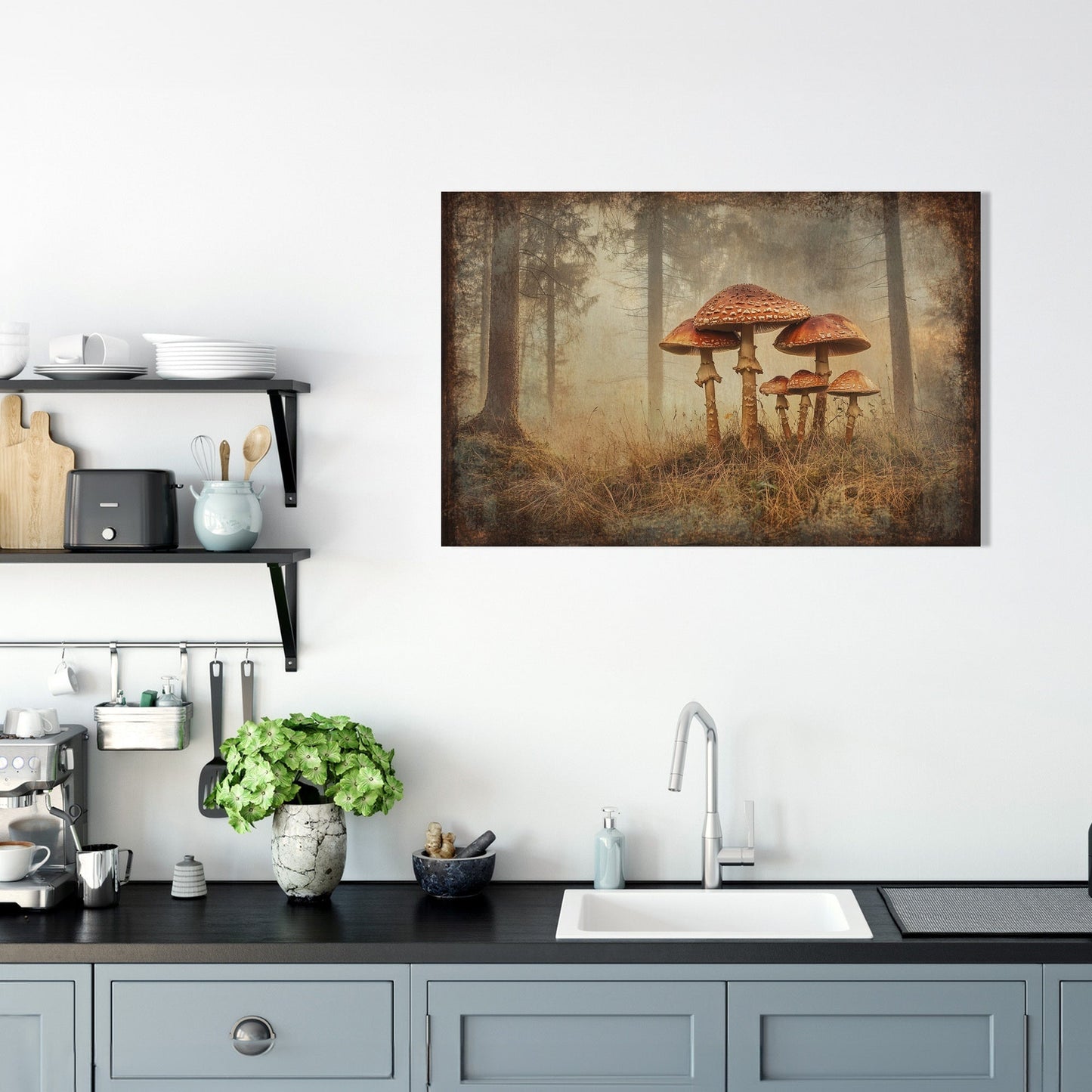 Enchanted Mushroom Canvas