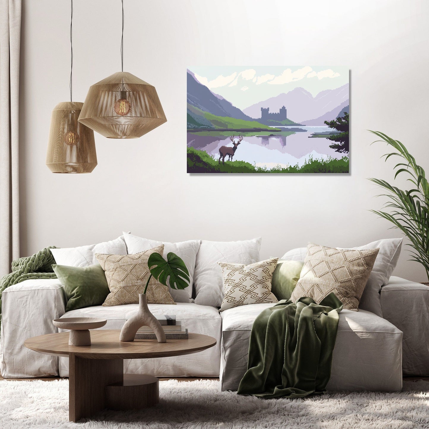 Highland Stag Canvas