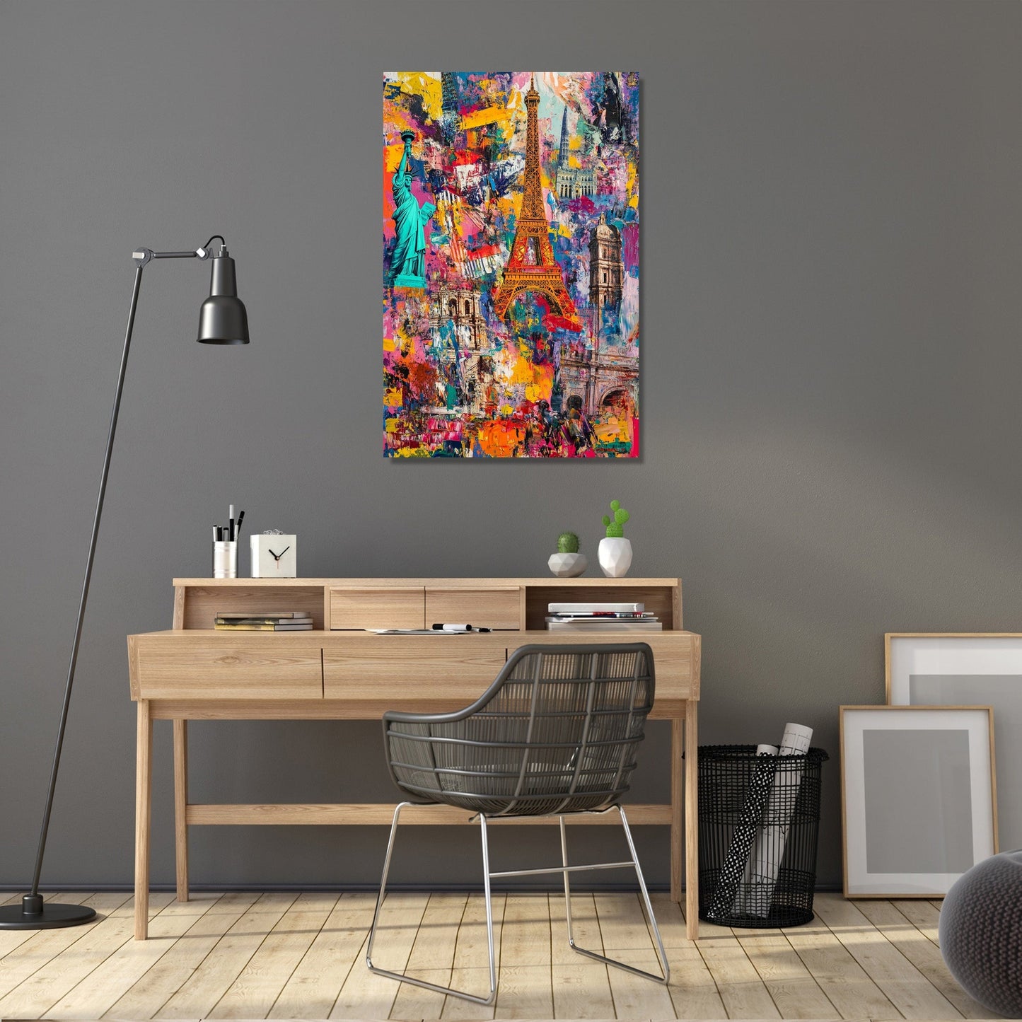 Global Icons Chaos Canvas