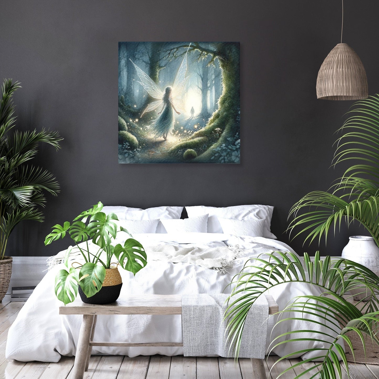 Twilight Guidance Fairy Canvas