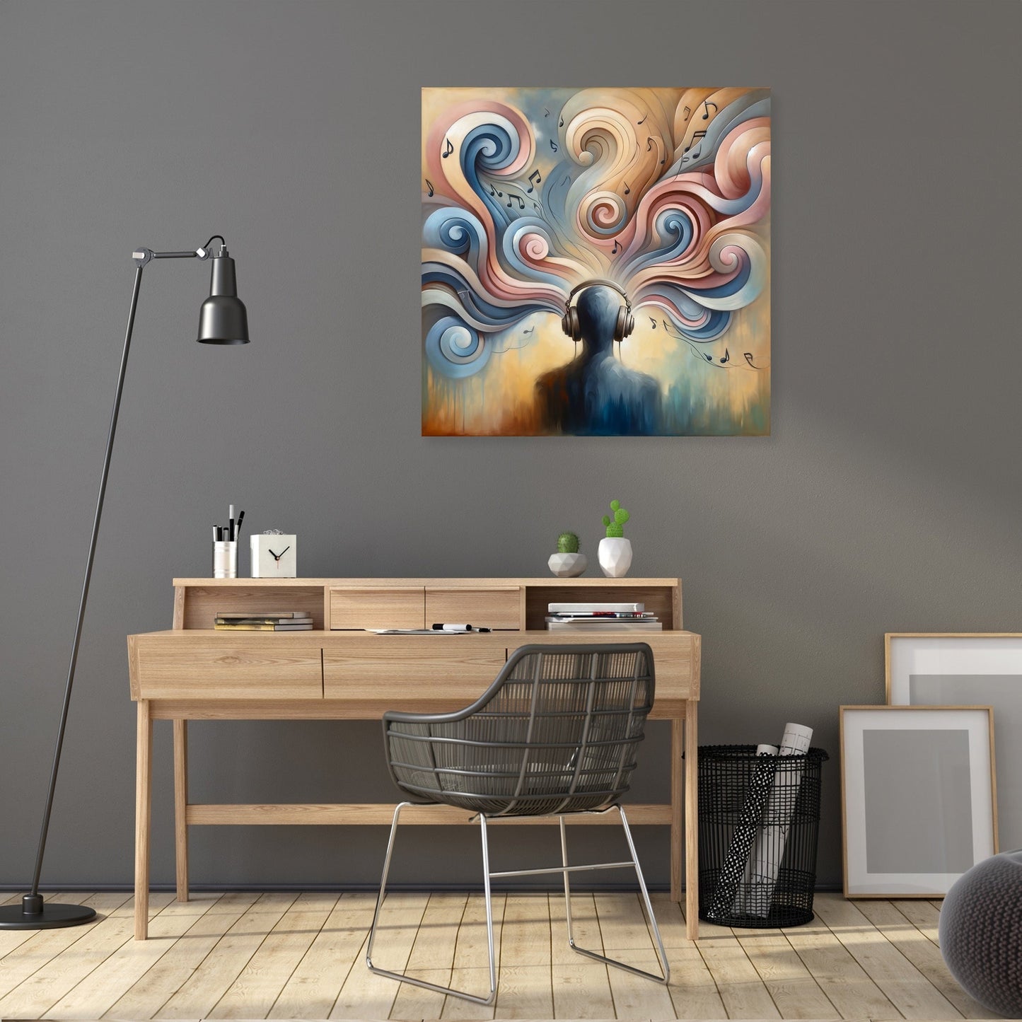 Sonic Serenity Canvas
