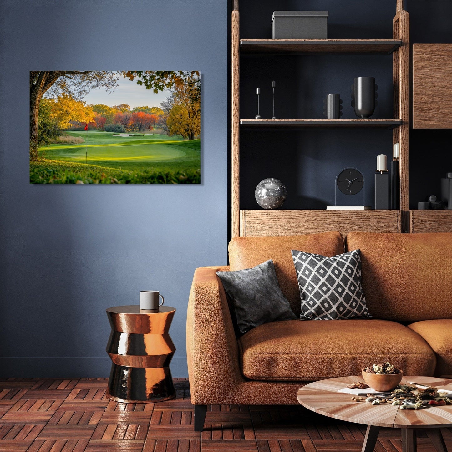 Golf Course Dawn Canvas