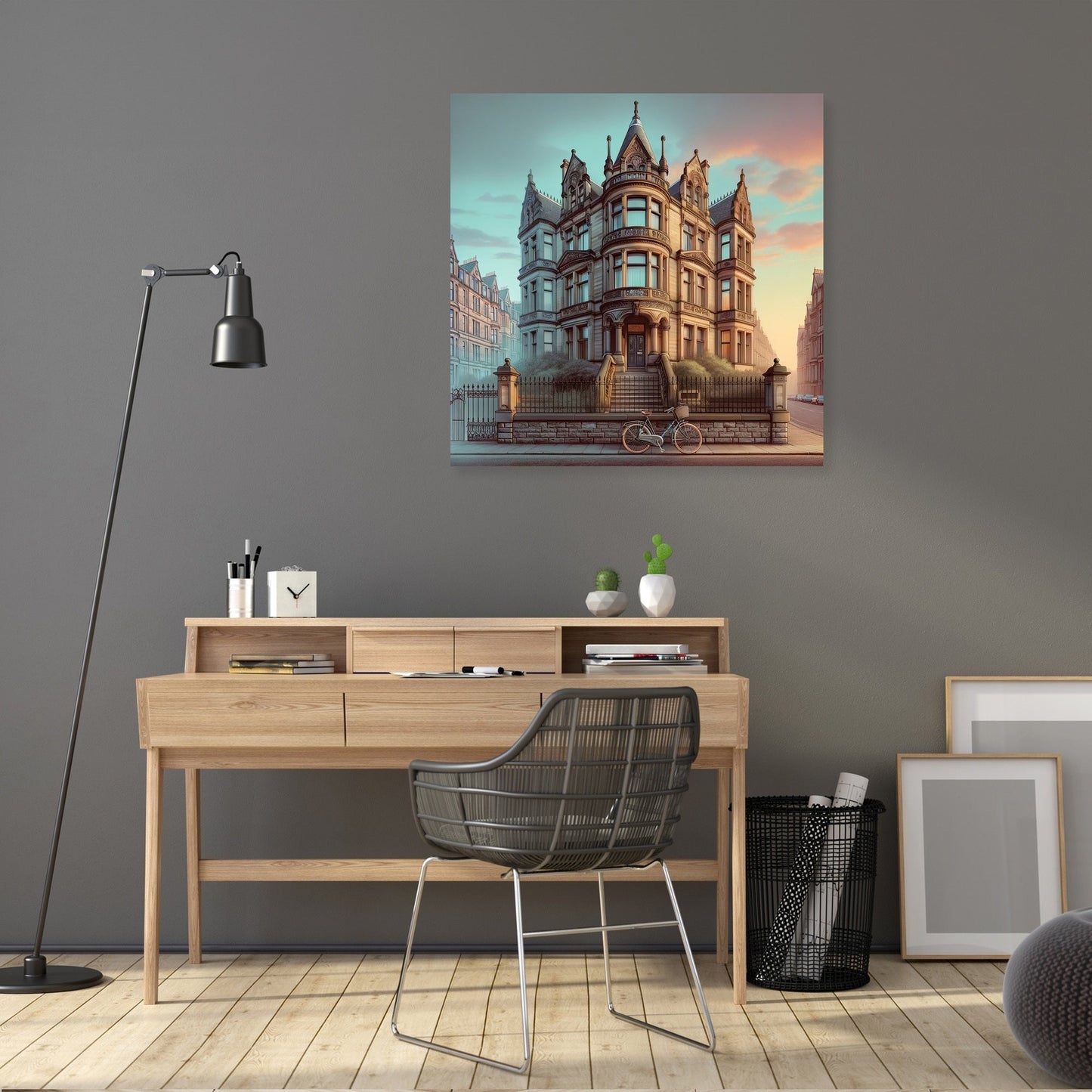 Glasgow Dawn Canvas