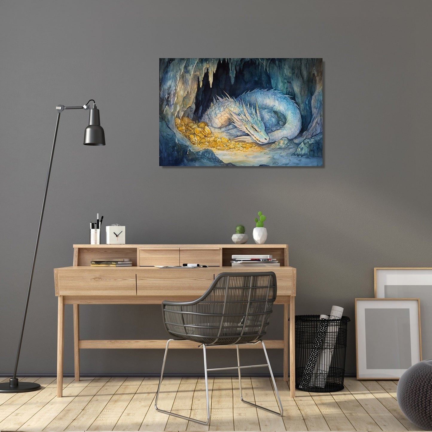 Draconic Reverie Chaos Canvas