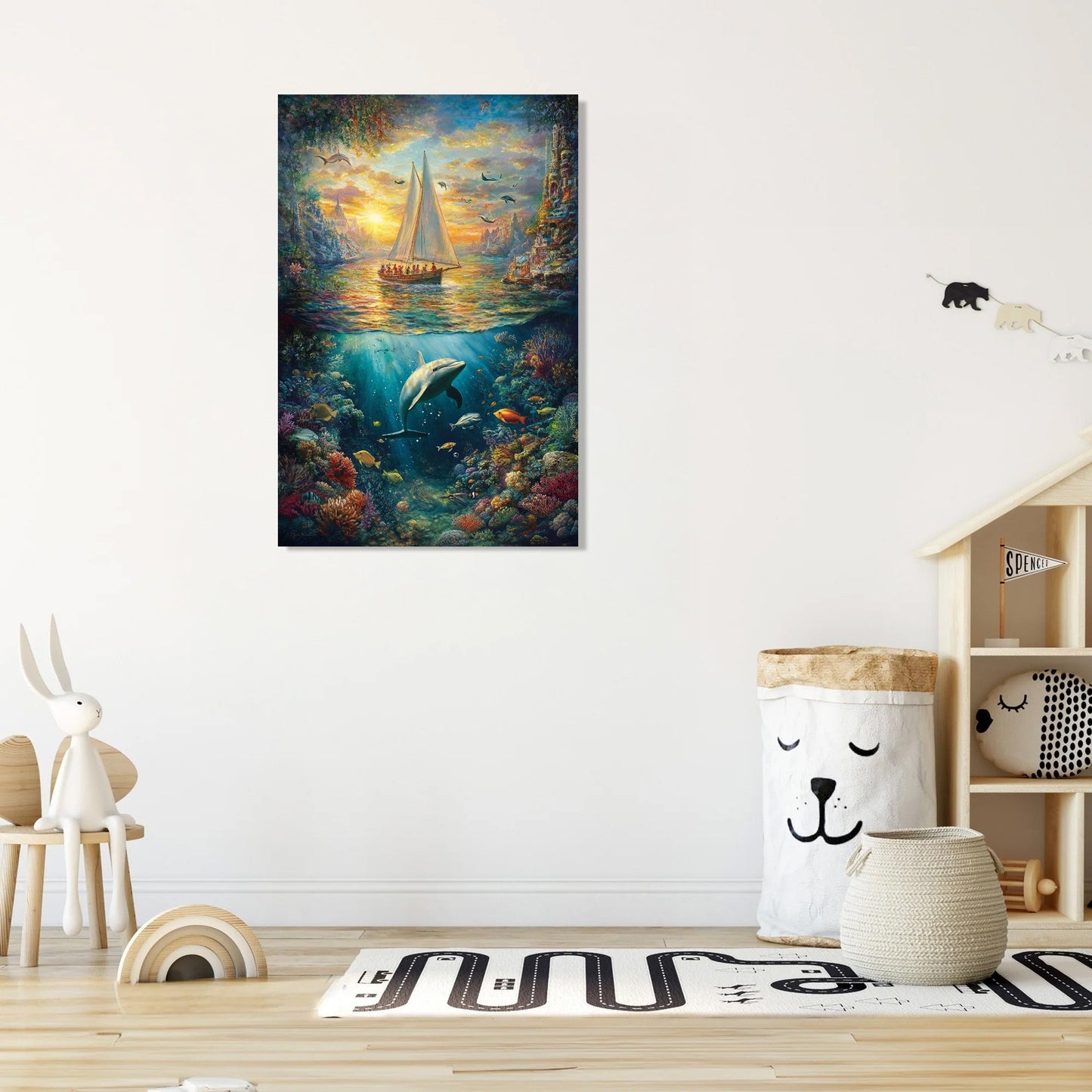 Oceanic Wonders Canvas