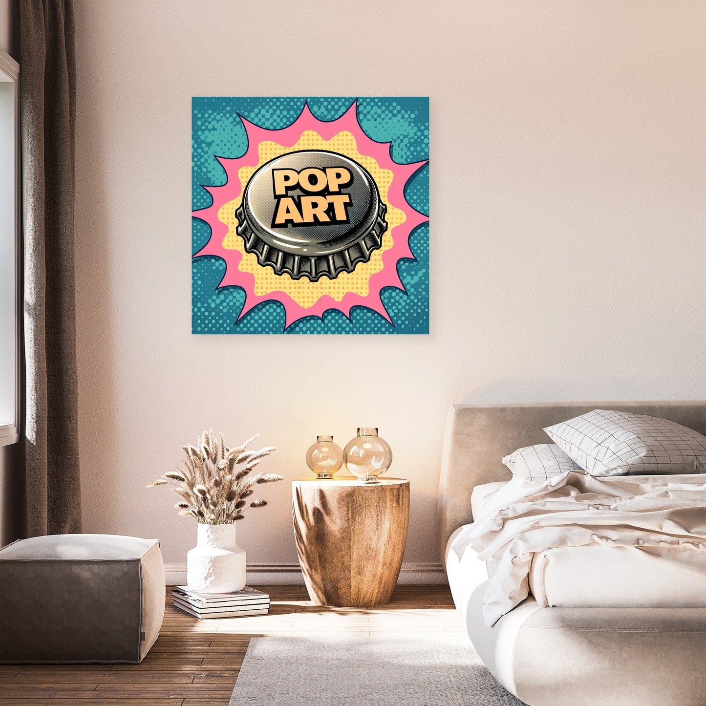 Pop Art Cap Canvas