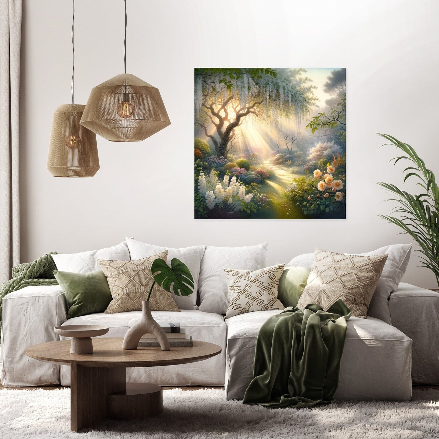 Spring's Dawn Serenity Canvas