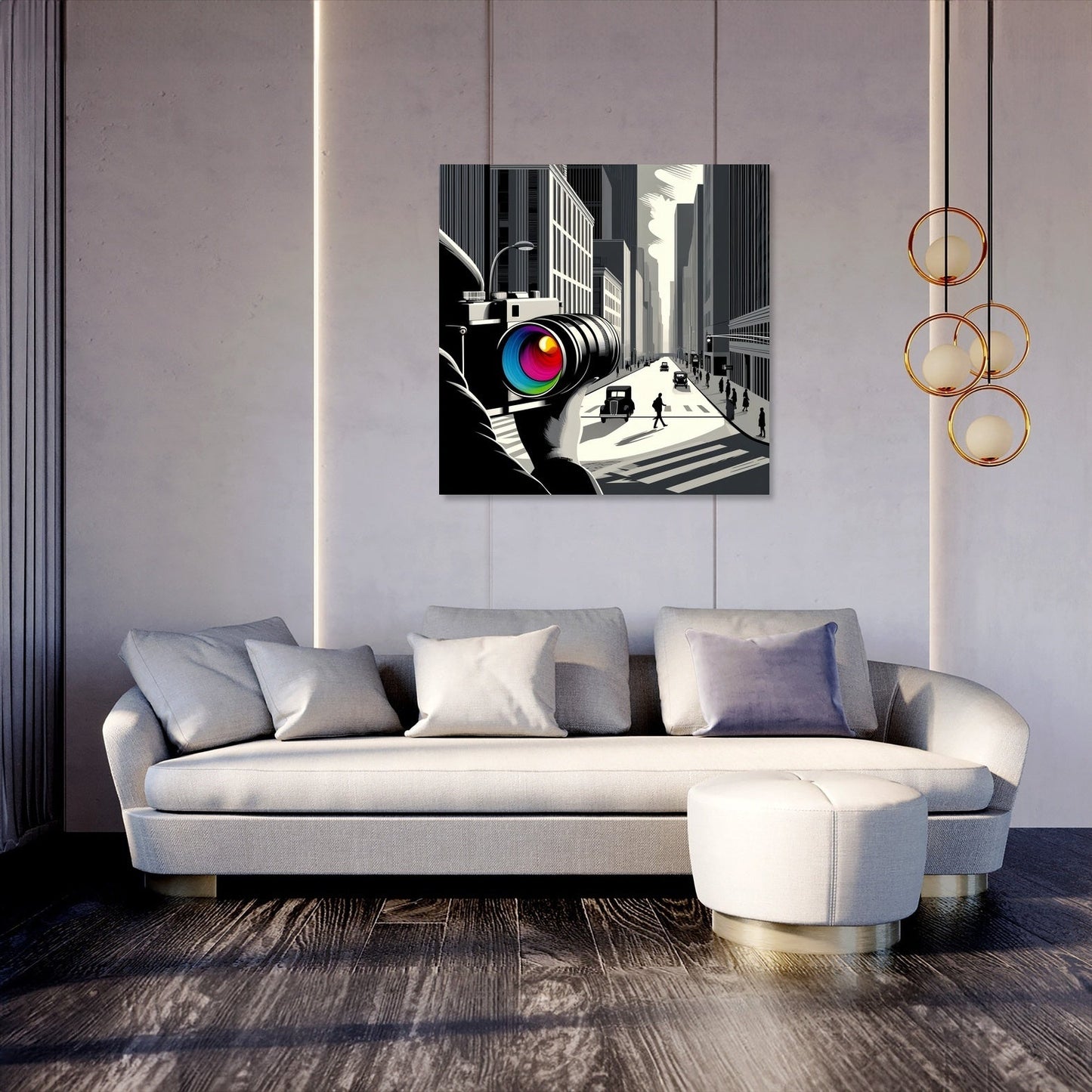 City Lens Canvas