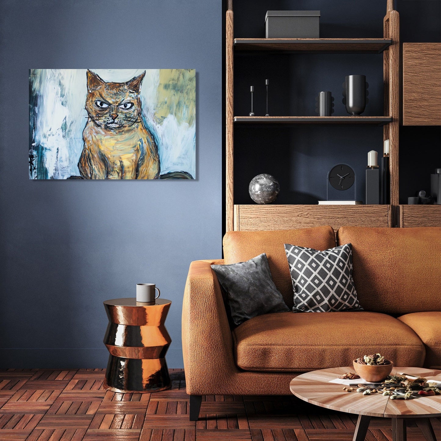 Grumpy Cat's Day Canvas