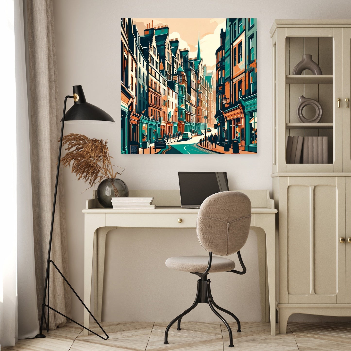 Edinburgh Victoria Street Harmony Canvas