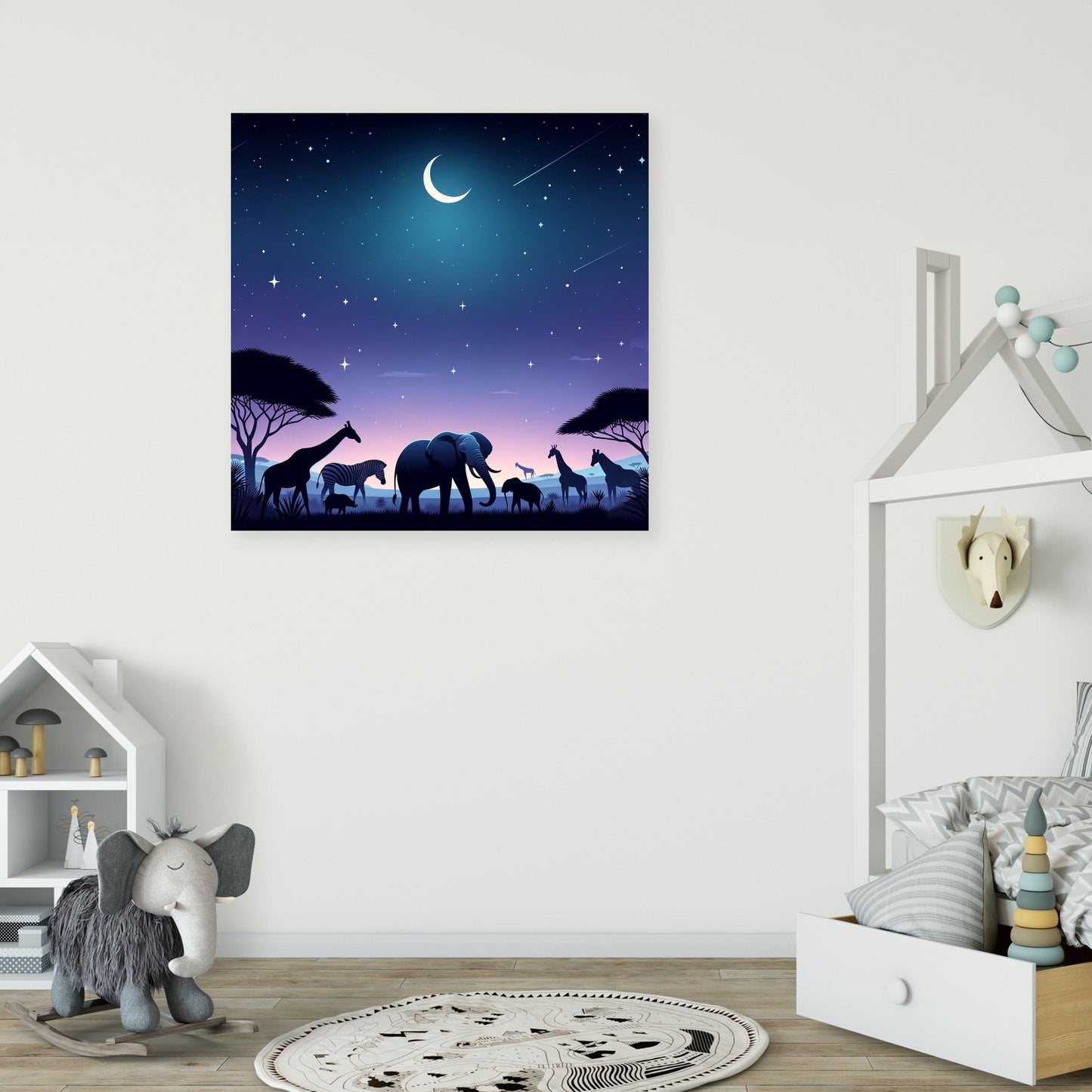 Savannah Night Canvas
