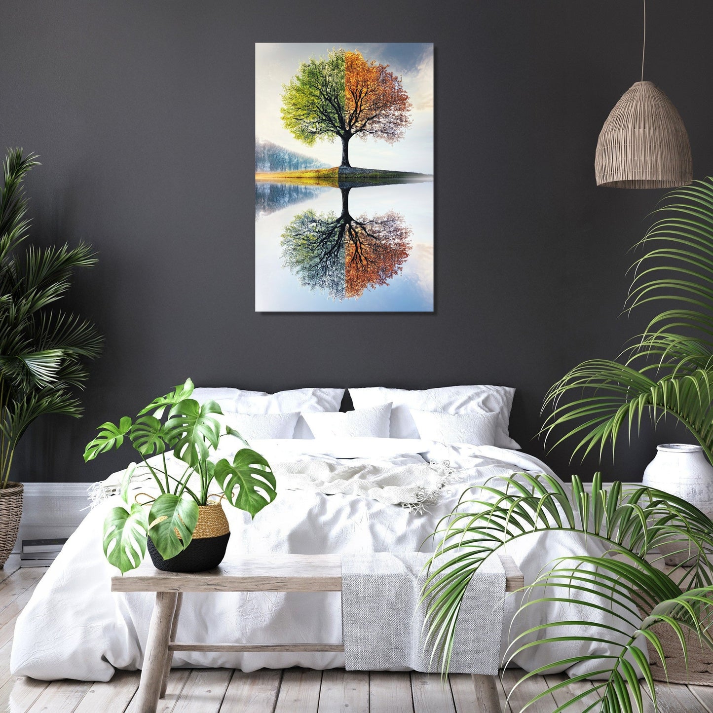 Seasons Reflected Canvas