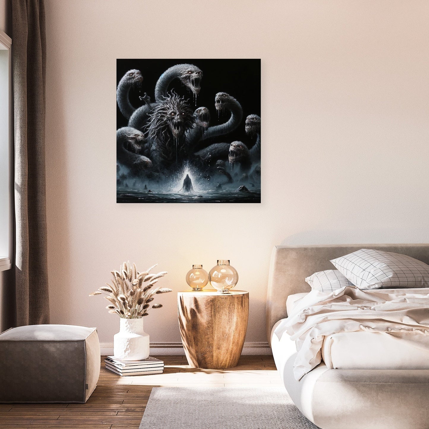 Swamp Battle Canvas