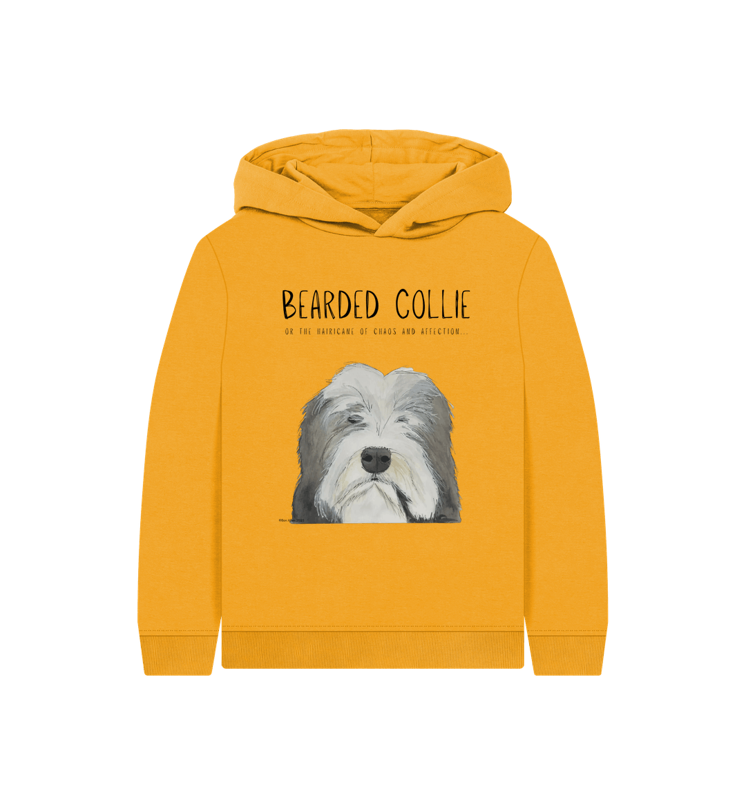 The Bearded Collie Hoodie: A Hairicane of Cozy Chaos for Kids