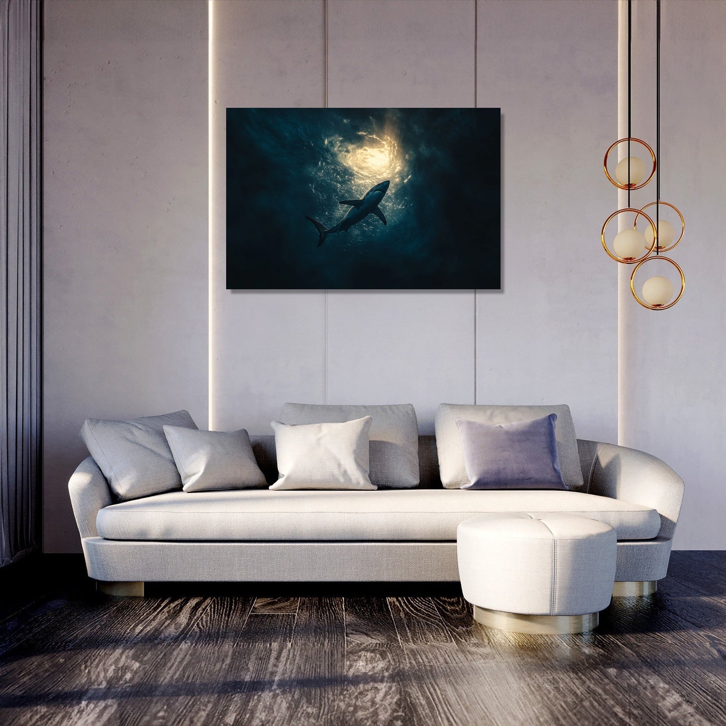 Sunset Predator Canvas