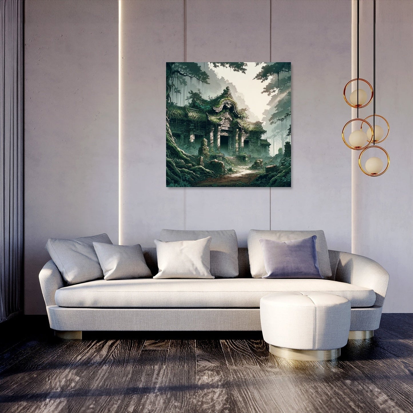 Forgotten Temple Canvas