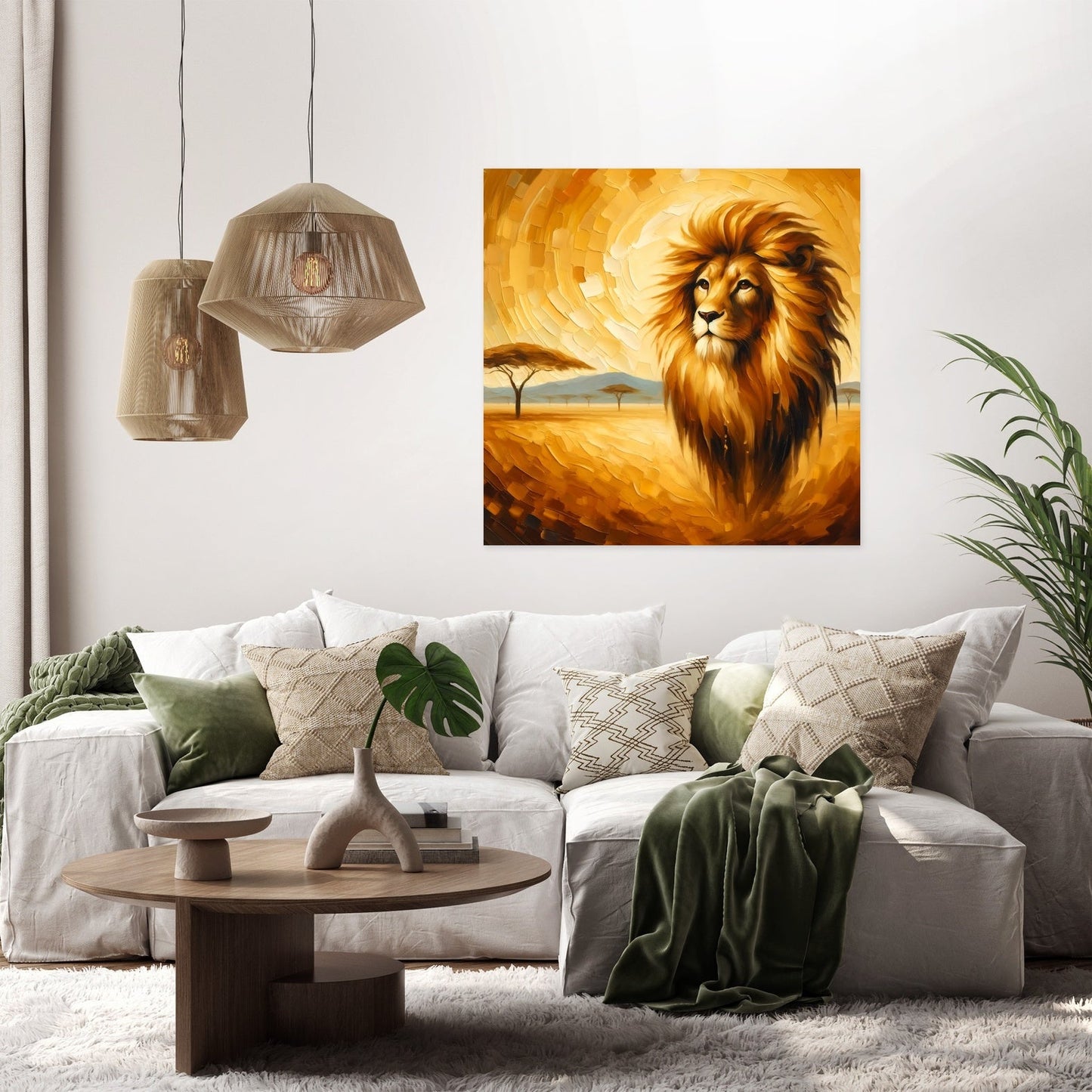 Serene Savannah King Canvas