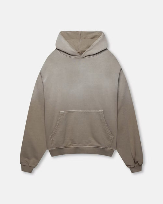 BLANK HEAVYWEIGHT FADE OUT HOODIE MOCHA
