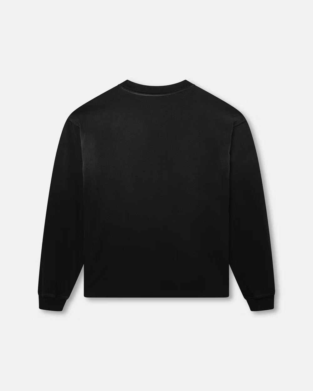 BLANK HEAVYWEIGHT FADE OUT LONGSLEEVE TEE BLACK