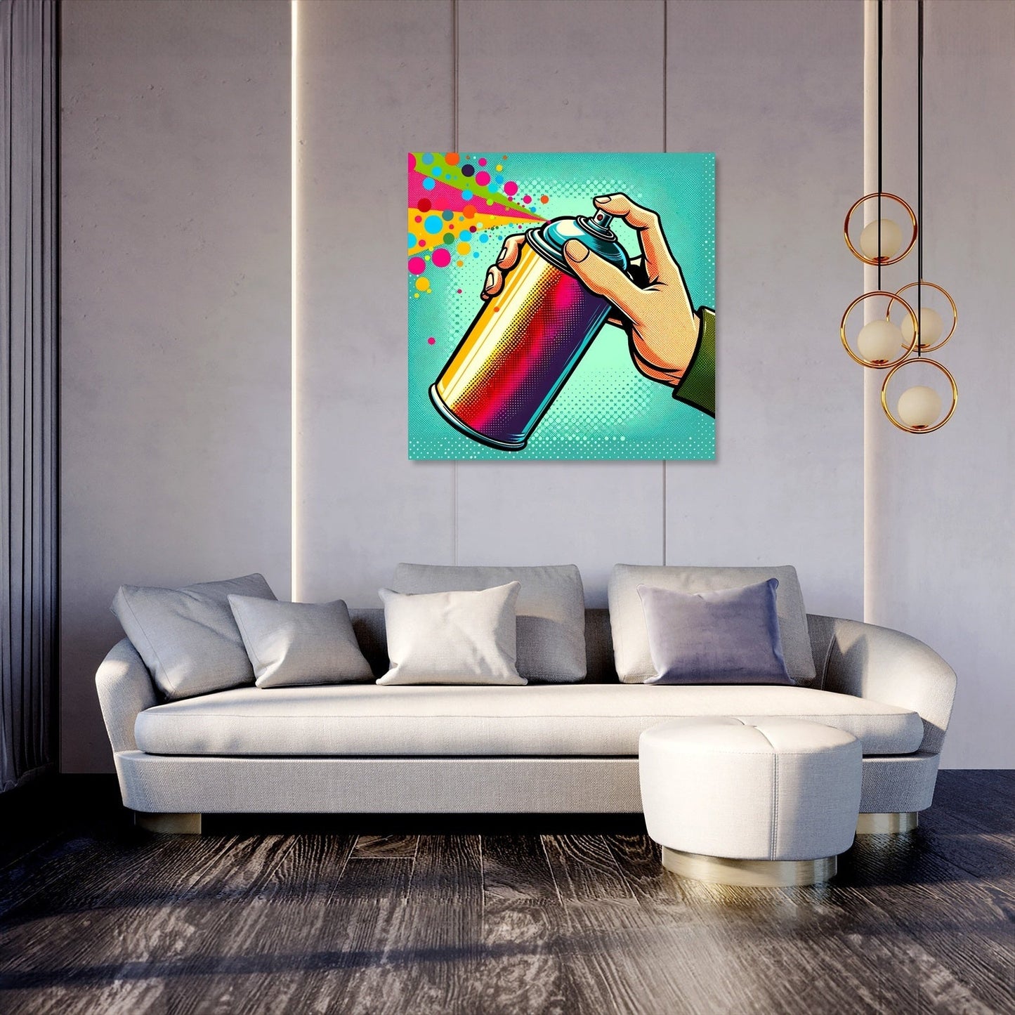 Spray Art Canvas
