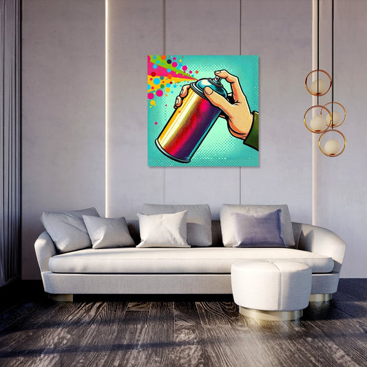 Spray Art Canvas