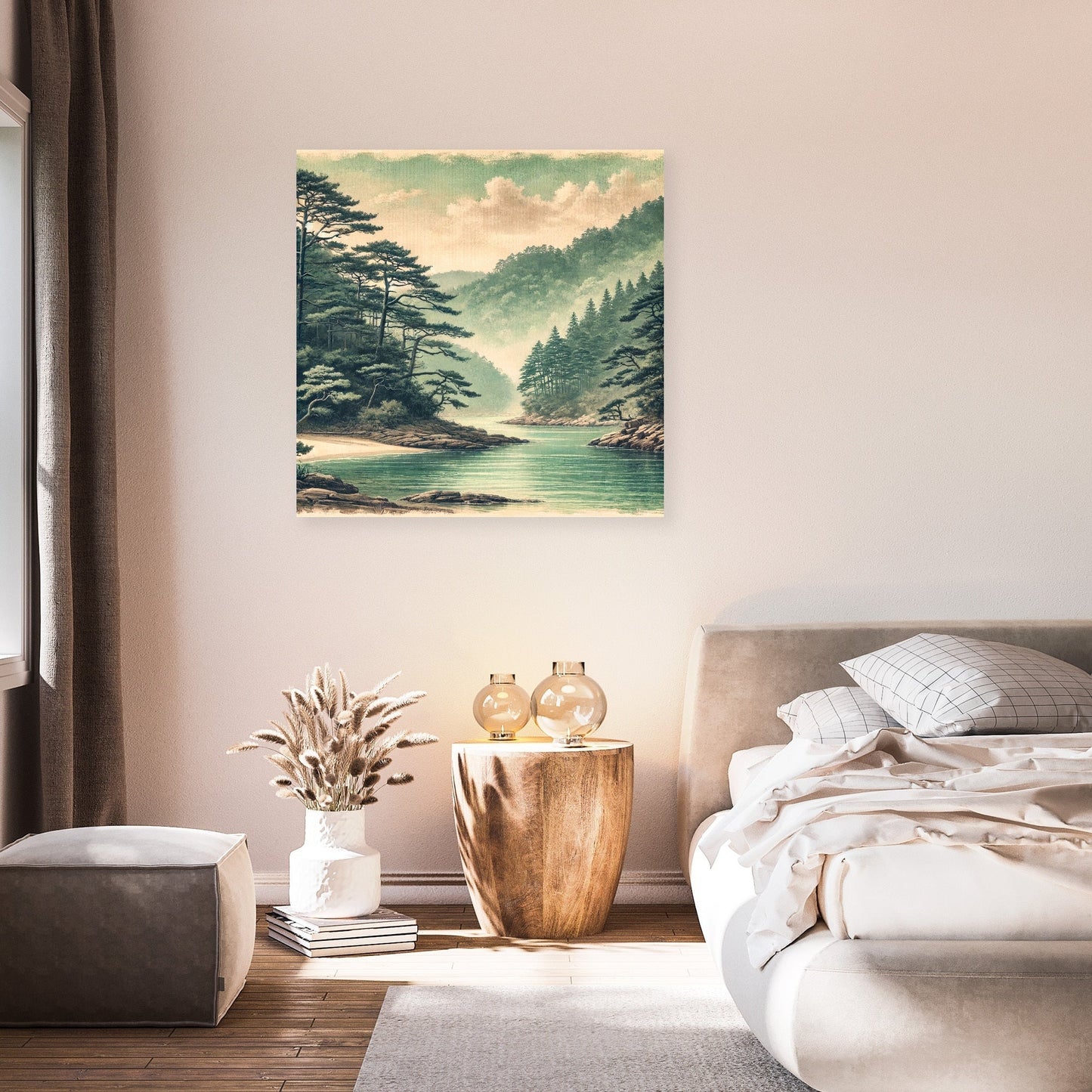Pine Forest Serenity Canvas