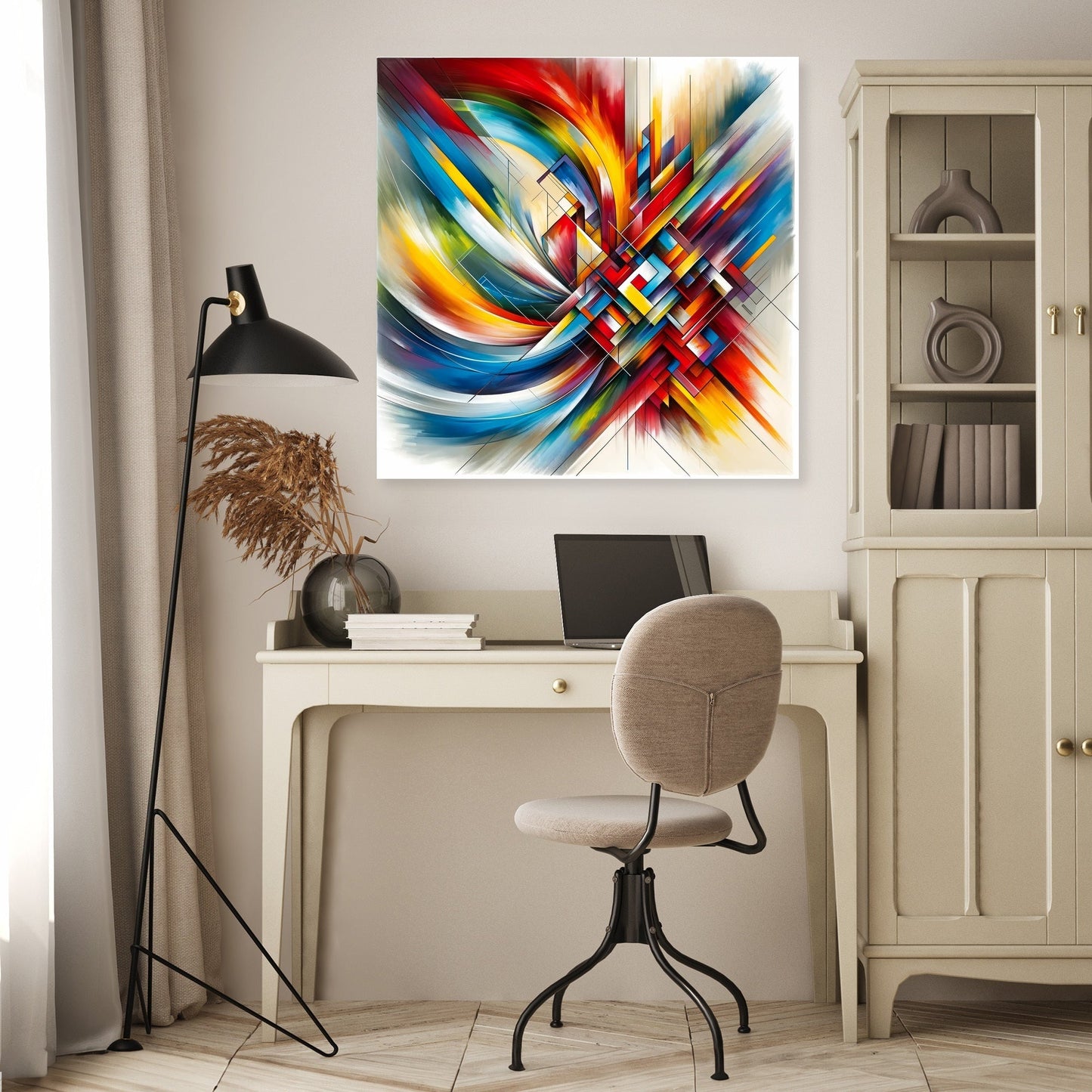 Color Burst Canvas