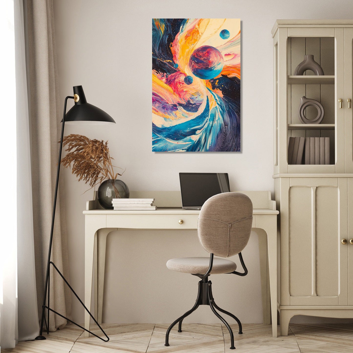 Alien Planetary System Canvas
