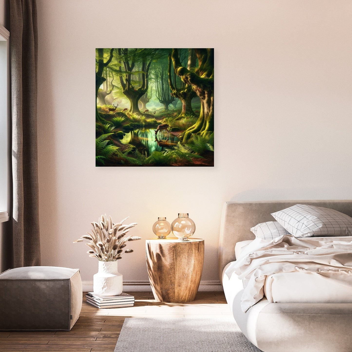 Enchanted Forest Pool Canvas