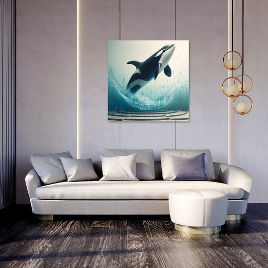 Orchestral Orca Canvas