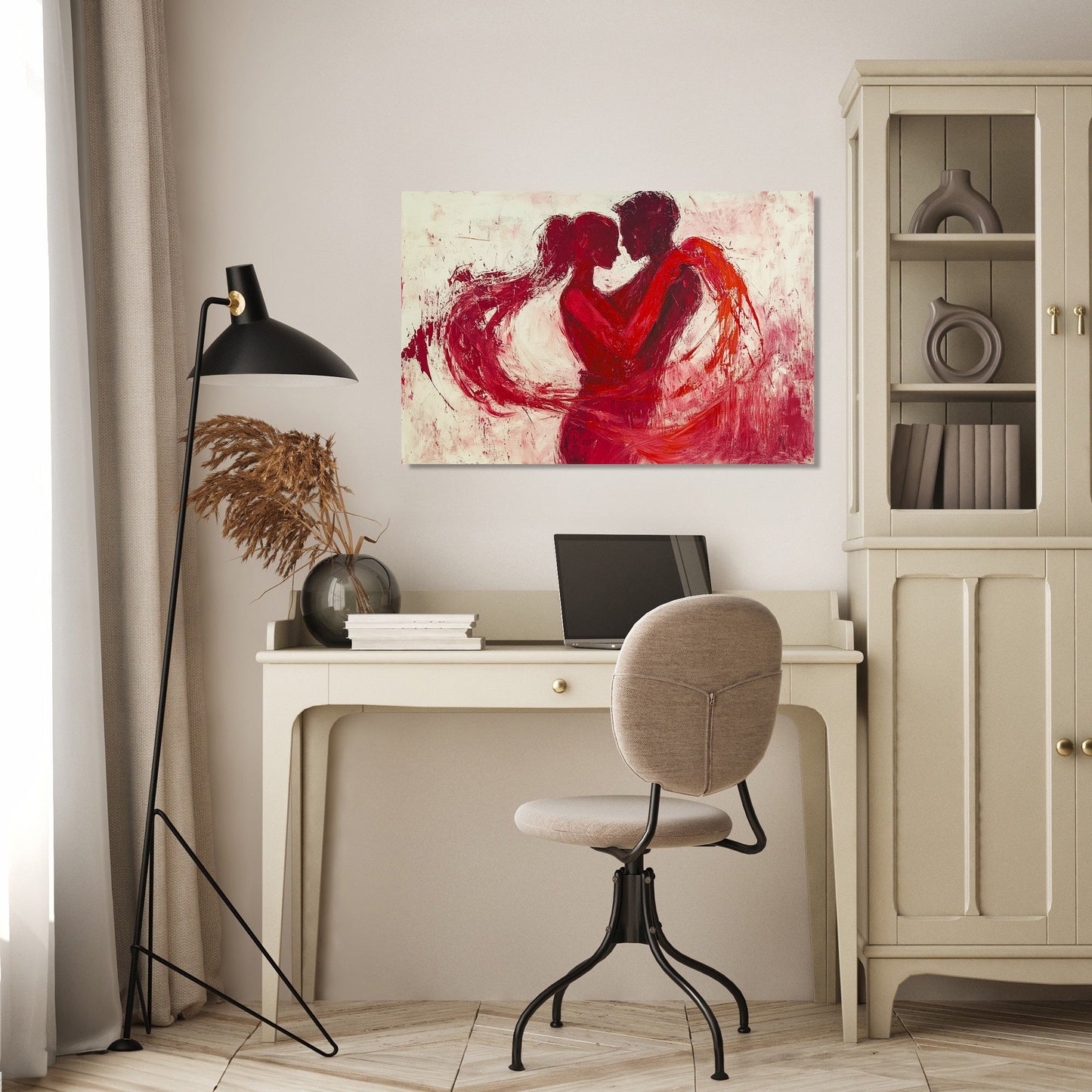 Interwoven Hearts Canvas