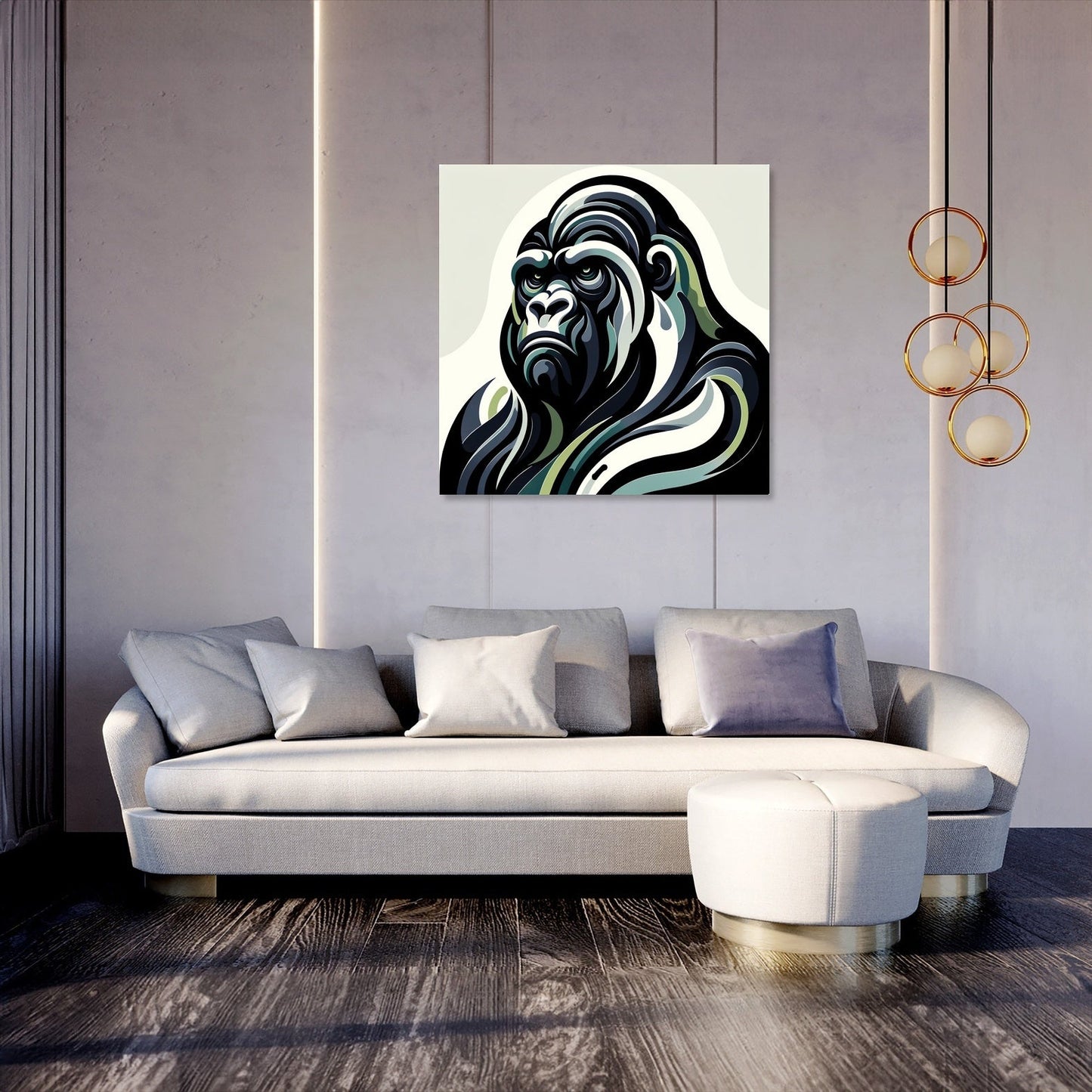 Majestic Gorilla Canvas