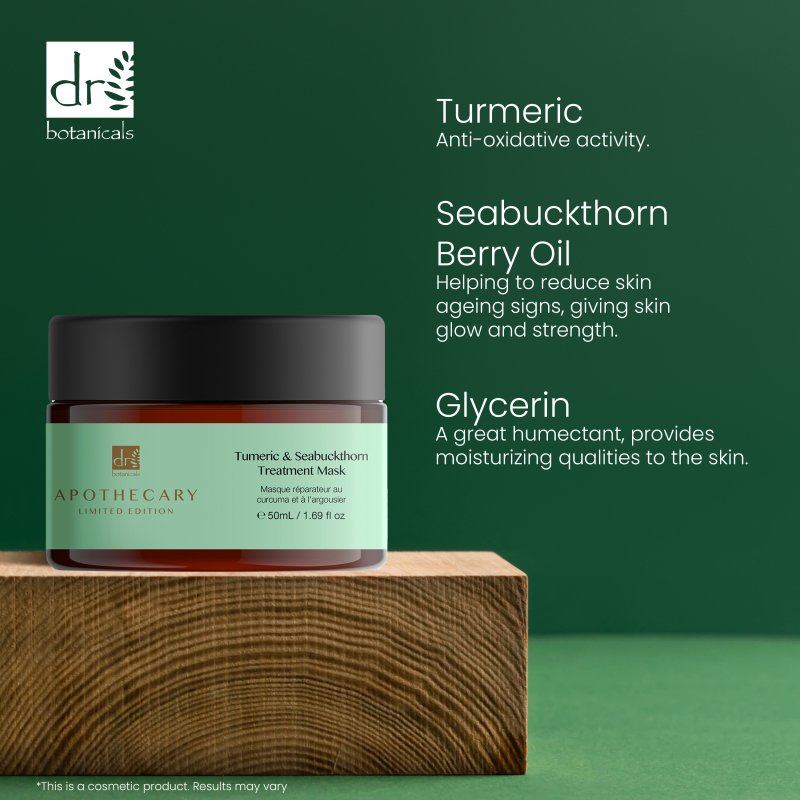 Turmeric & Seabuckthorn Treatment Mask 50ml