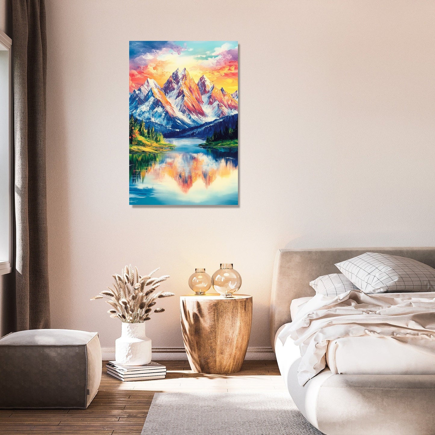 Alpine Sunset Canvas