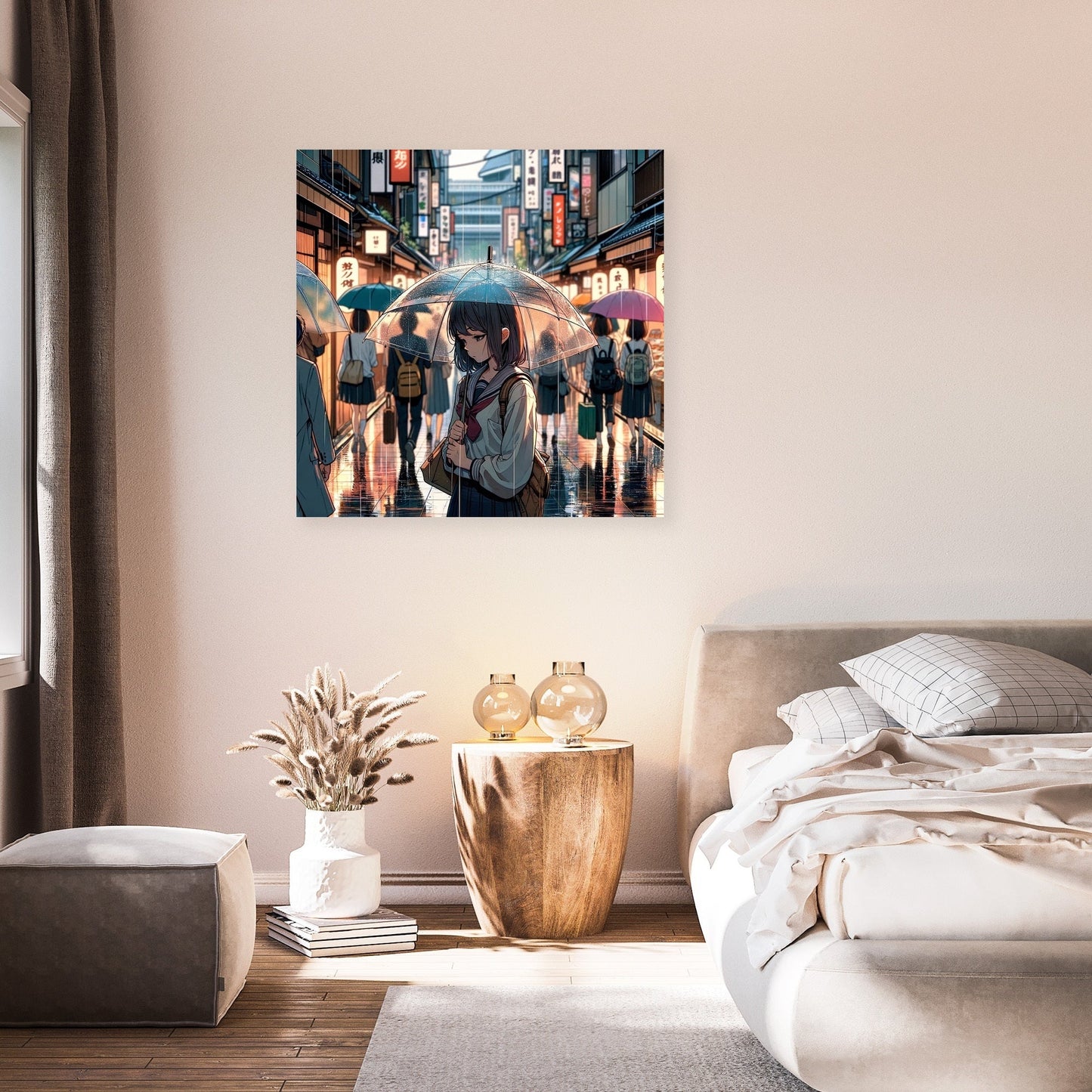 Rainy Day Reflections Canvas