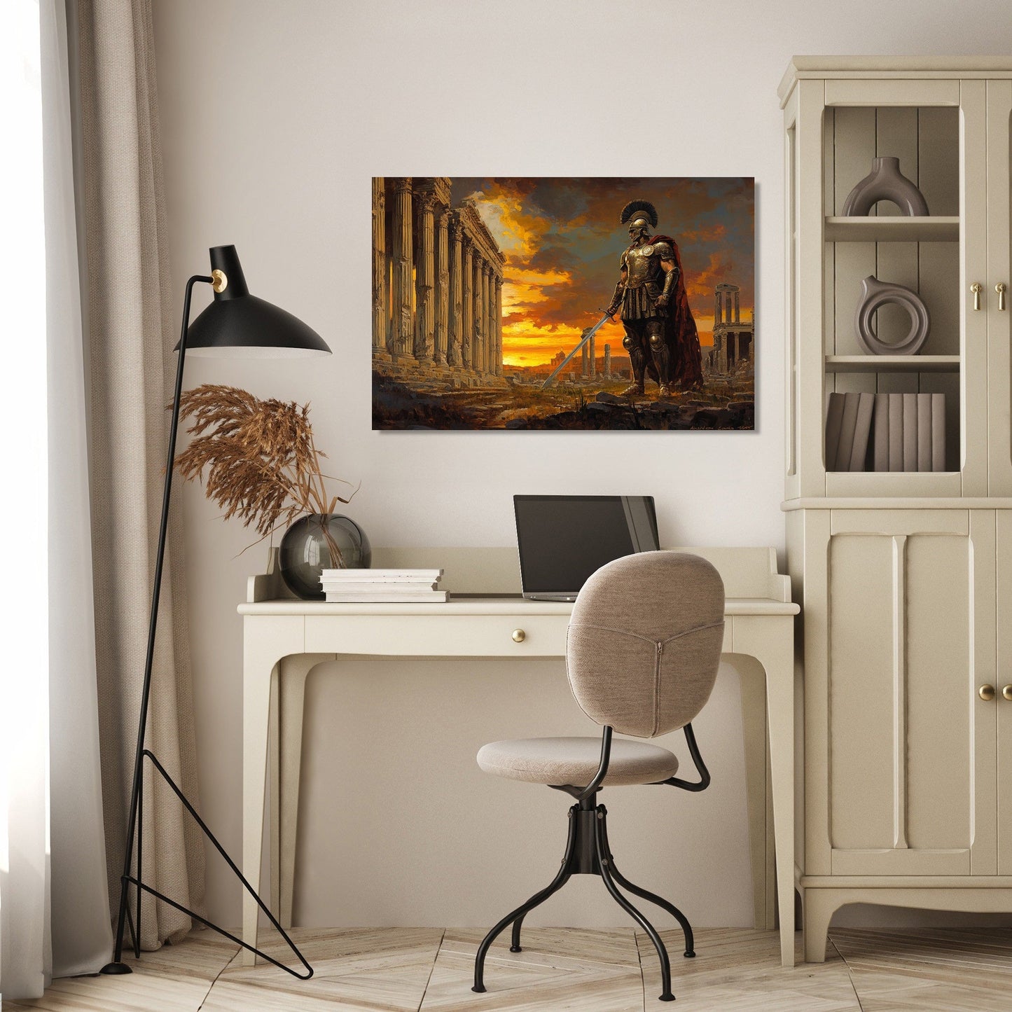 Warrior's Triumph Canvas