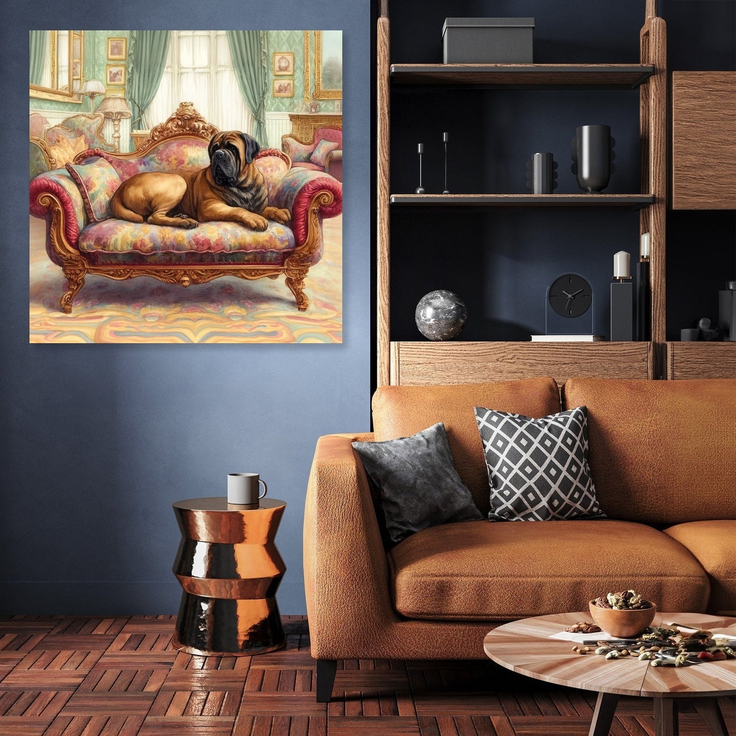Victorian Leisure Bullmastiff Canvas