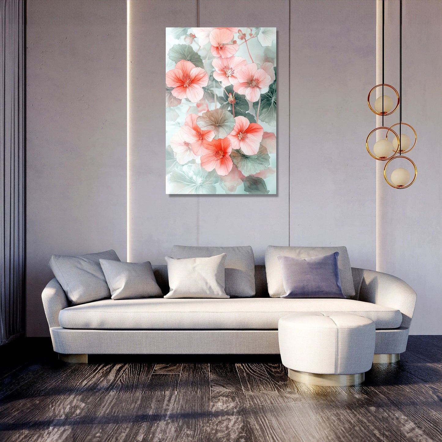 Begonia Dreamscape Canvas