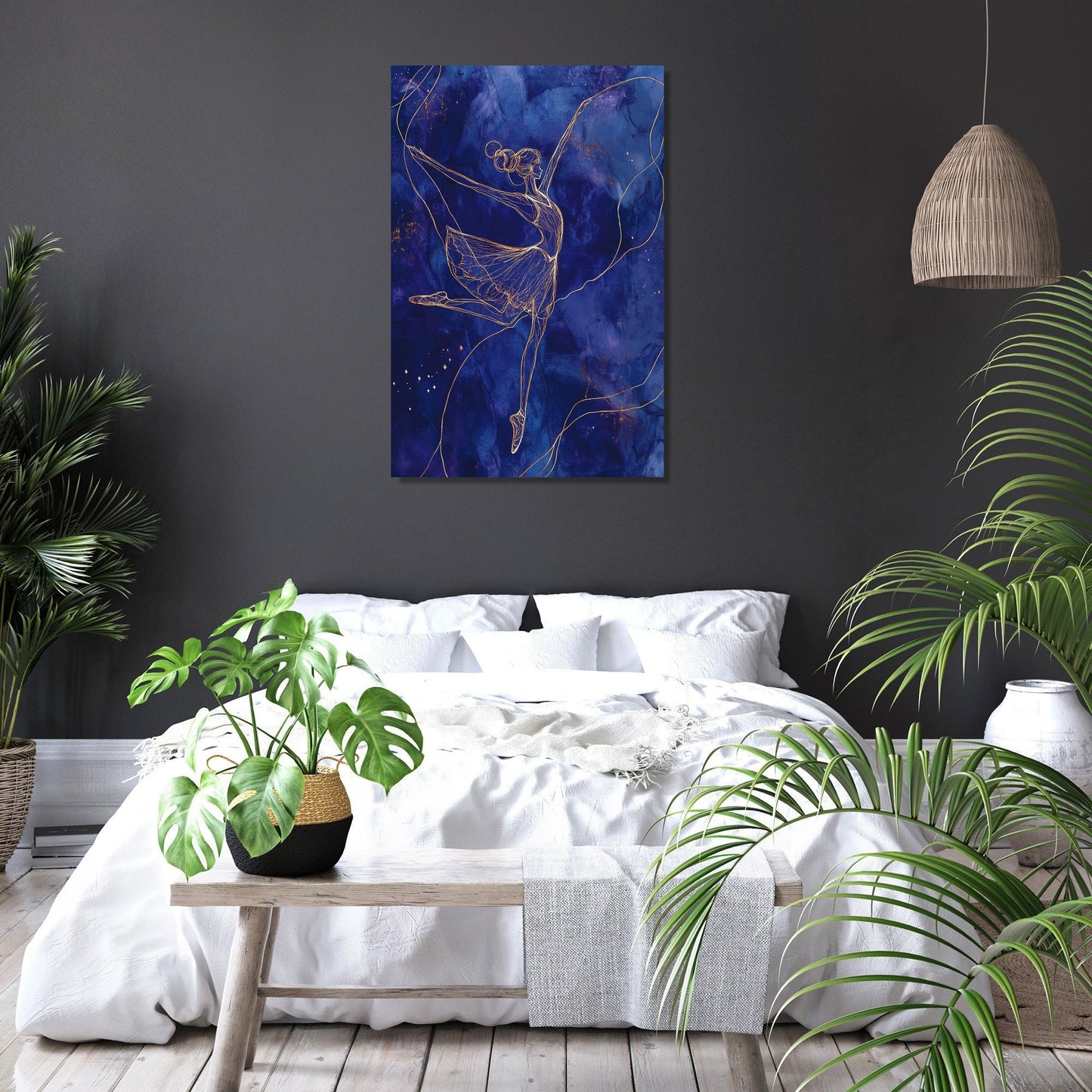 Ballet Starry Night Canvas