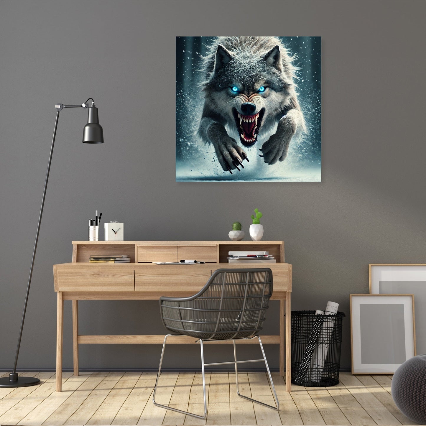 Winter Fury Canvas